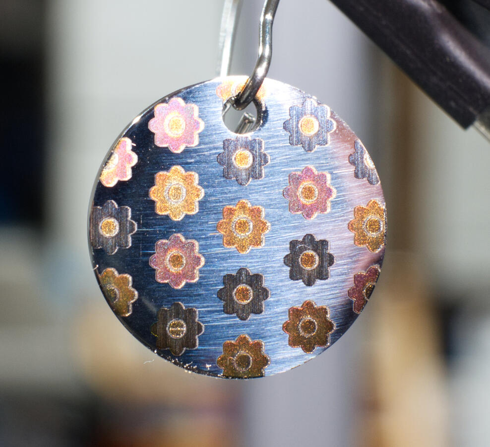 Colorful Flowers Earrings